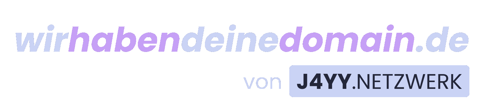 wirhabendeinedomain.de Logo